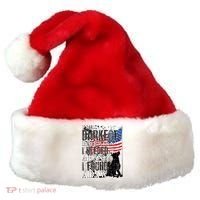 In My Darkest Hour I Reached For A Hand Found A Paw Santa Hat thumb 0