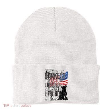 In My Darkest Hour I Reached For A Hand Found A Paw Beanie