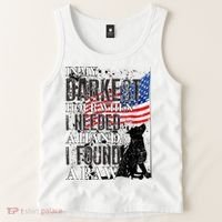 In My Darkest Hour I Reached For A Hand Found A Paw Tank Top thumb 2