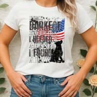 In My Darkest Hour I Reached For A Hand Found A Paw Women's T-Shirt thumb 2