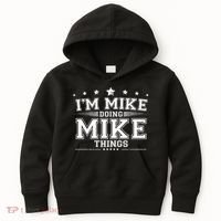 Im Mike Doing Mike Things Kids Hoodie thumb 0