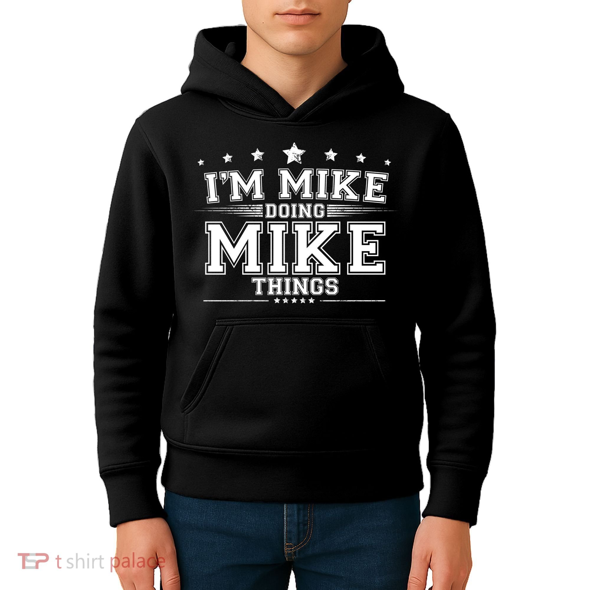 Im Mike Doing Mike Things Kids Hoodie