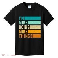 Im Mike Doing Mike Things Funny First Name Kids T-Shirt thumb 0