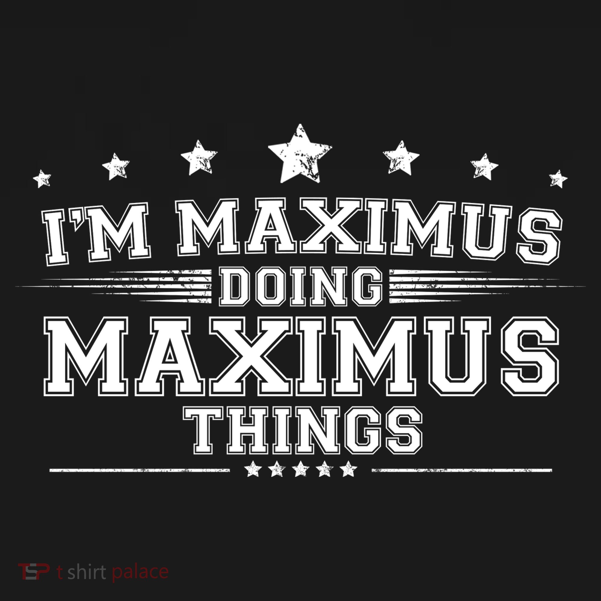 Im Maximus Doing Maximus Things Bucket Hat