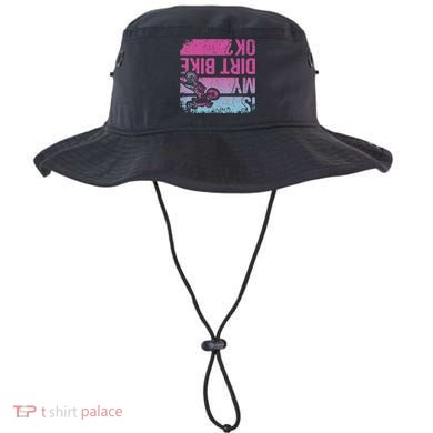 Is My Dirt Bike Ok Funny Motorcycle Dirt Biker Motocross Bucket Hat