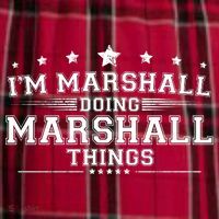 Im Marshall Doing Marshall Things Men's Flannel Plaid Pajama Pants thumb 2