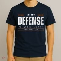 In My Defense I Was Left Unsupervised | Funny Retro Vintage T-Shirt thumb 3