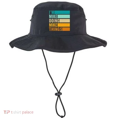 I'm Mike Doing Mike Things Funny First Name Bucket Hat