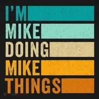 I'm Mike Doing Mike Things Funny First Name Women's Hoodie thumb 2