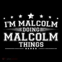 Im Malcolm Doing Malcolm Things Apron thumb 3