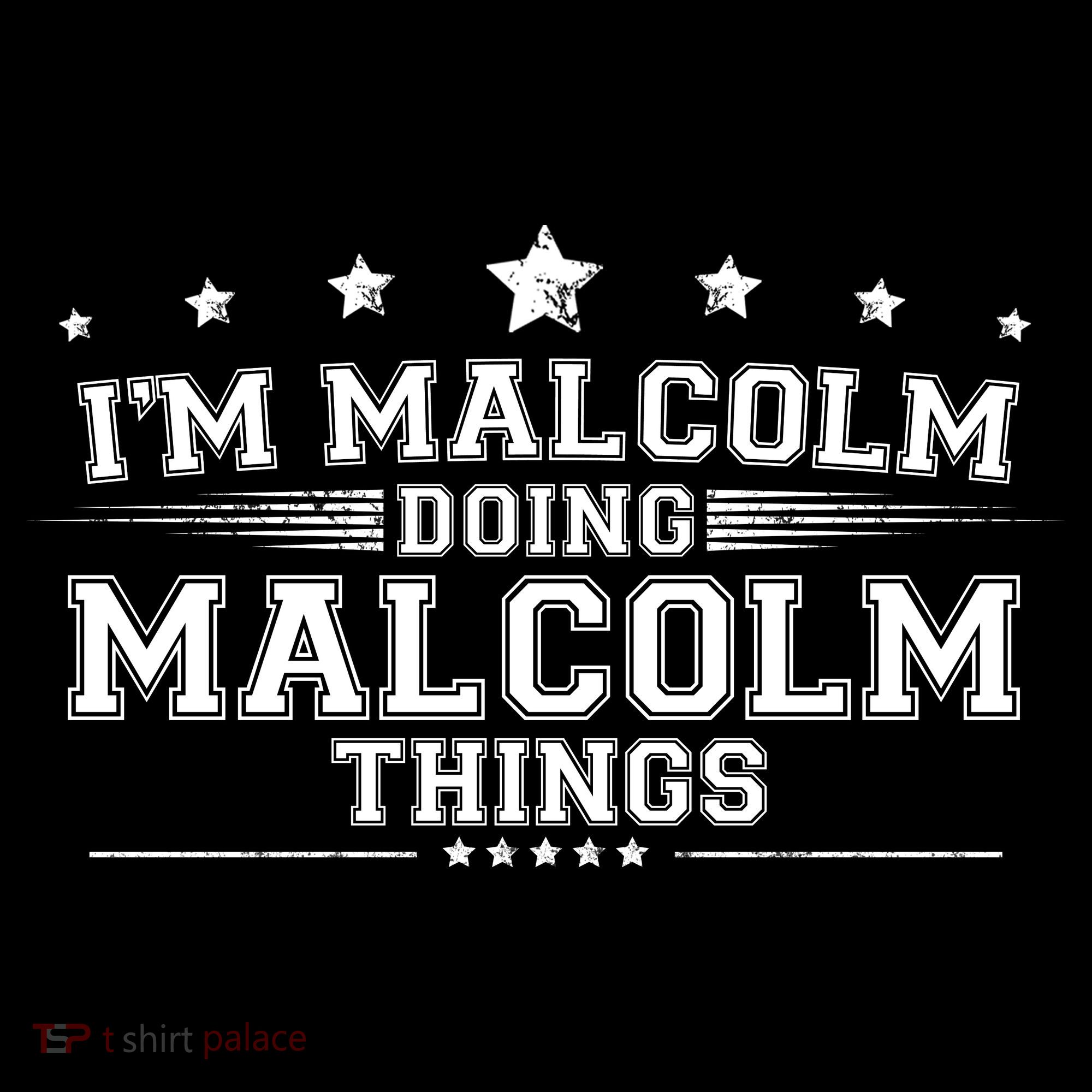 Im Malcolm Doing Malcolm Things Apron