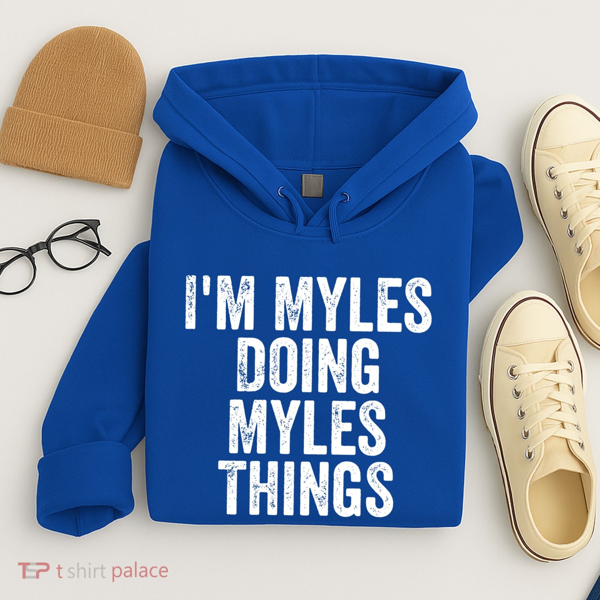 I'm Myles Doing Myles Things Gift Personalized First Name Gift Hoodie