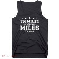 Im Miles Doing Miles Things Tank Top thumb 0