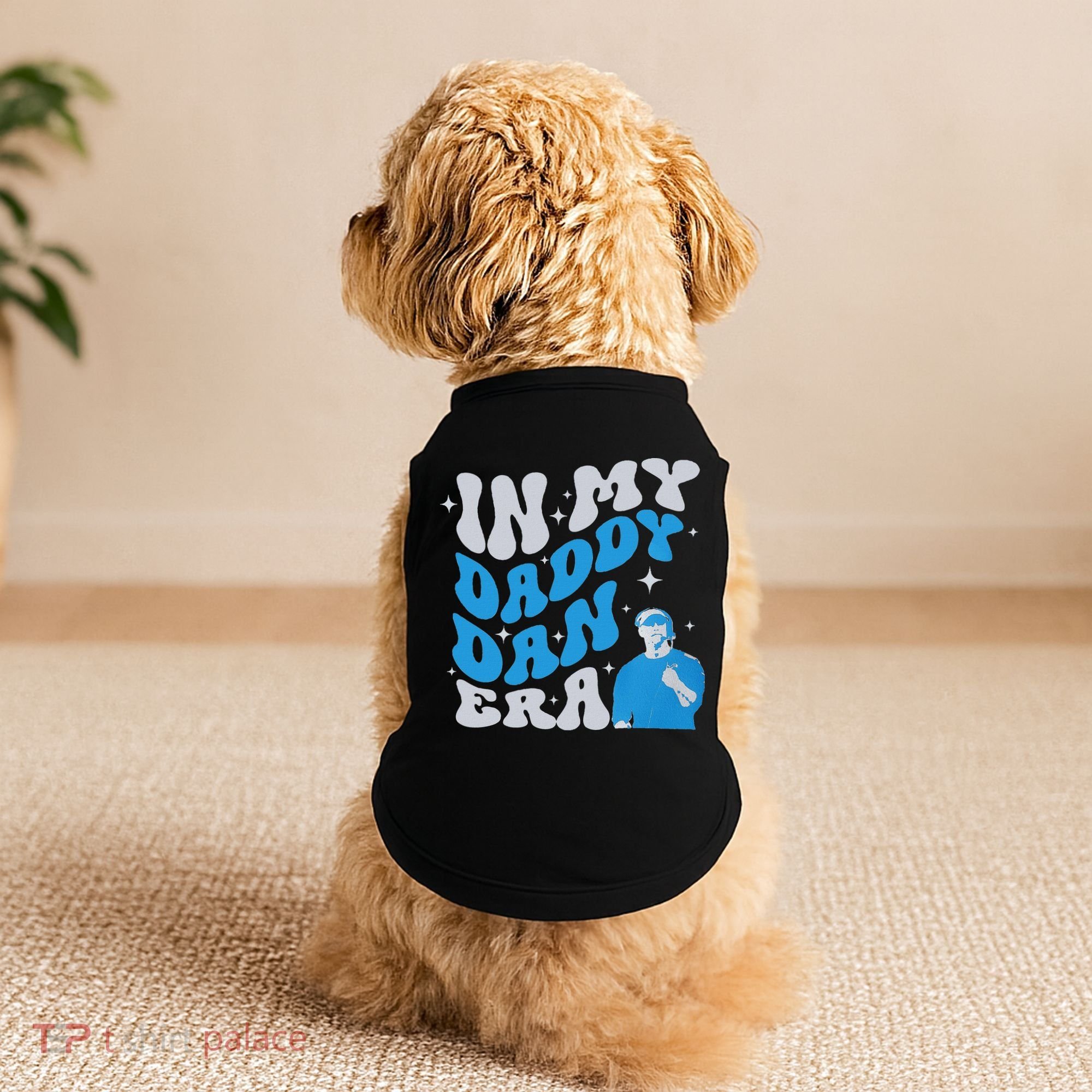 In My Daddy Dan Era Detroit Game Day Doggie Tank