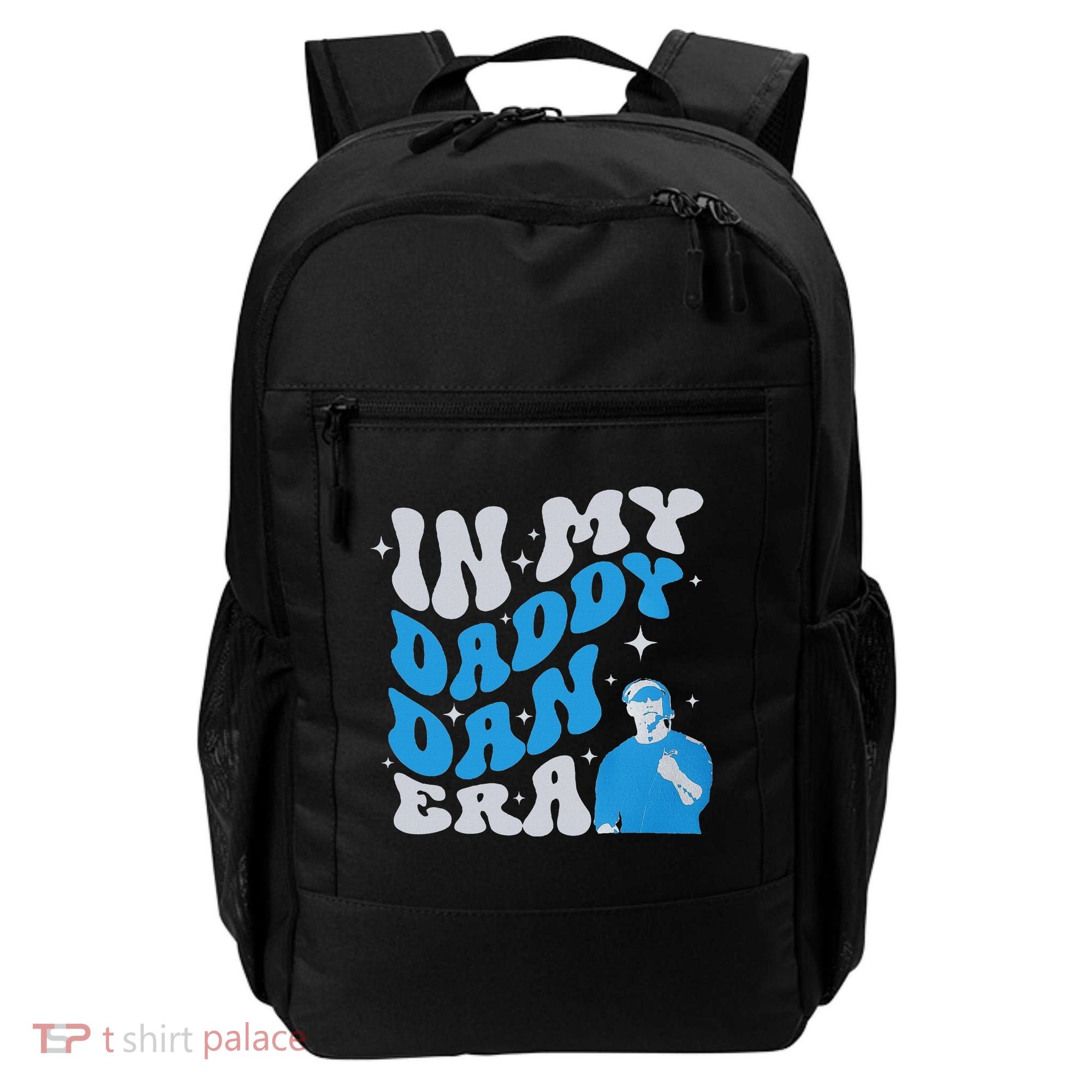 In My Daddy Dan Era Detroit Game Day Backpack