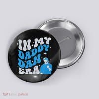 In My Daddy Dan Era Detroit Game Day Button thumb 0