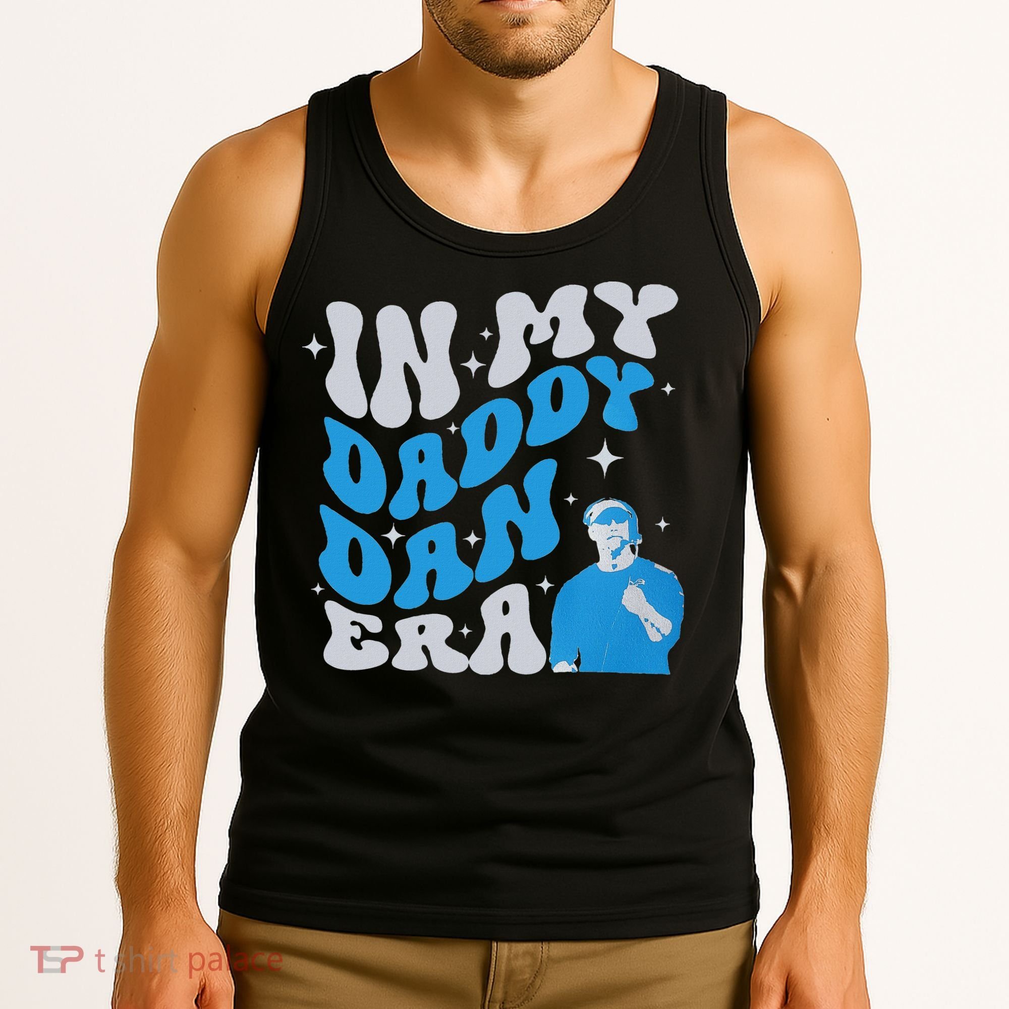 In My Daddy Dan Era Detroit Game Day Tank Top