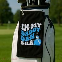 In My Daddy Dan Era Detroit Game Day Golf Towel thumb 2