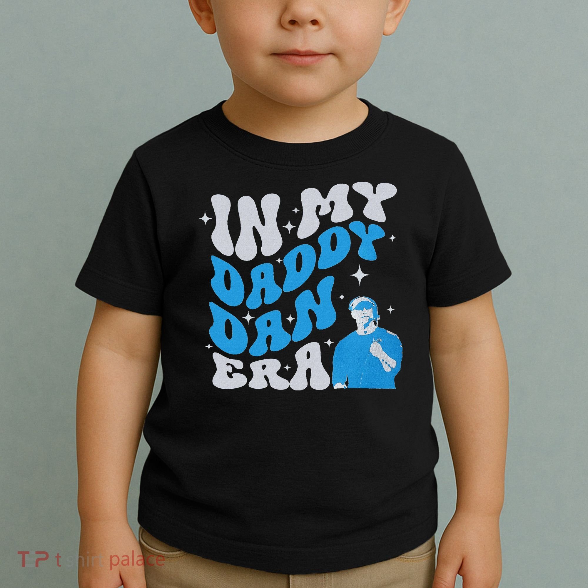 In My Daddy Dan Era Detroit Game Day Toddler T-Shirt