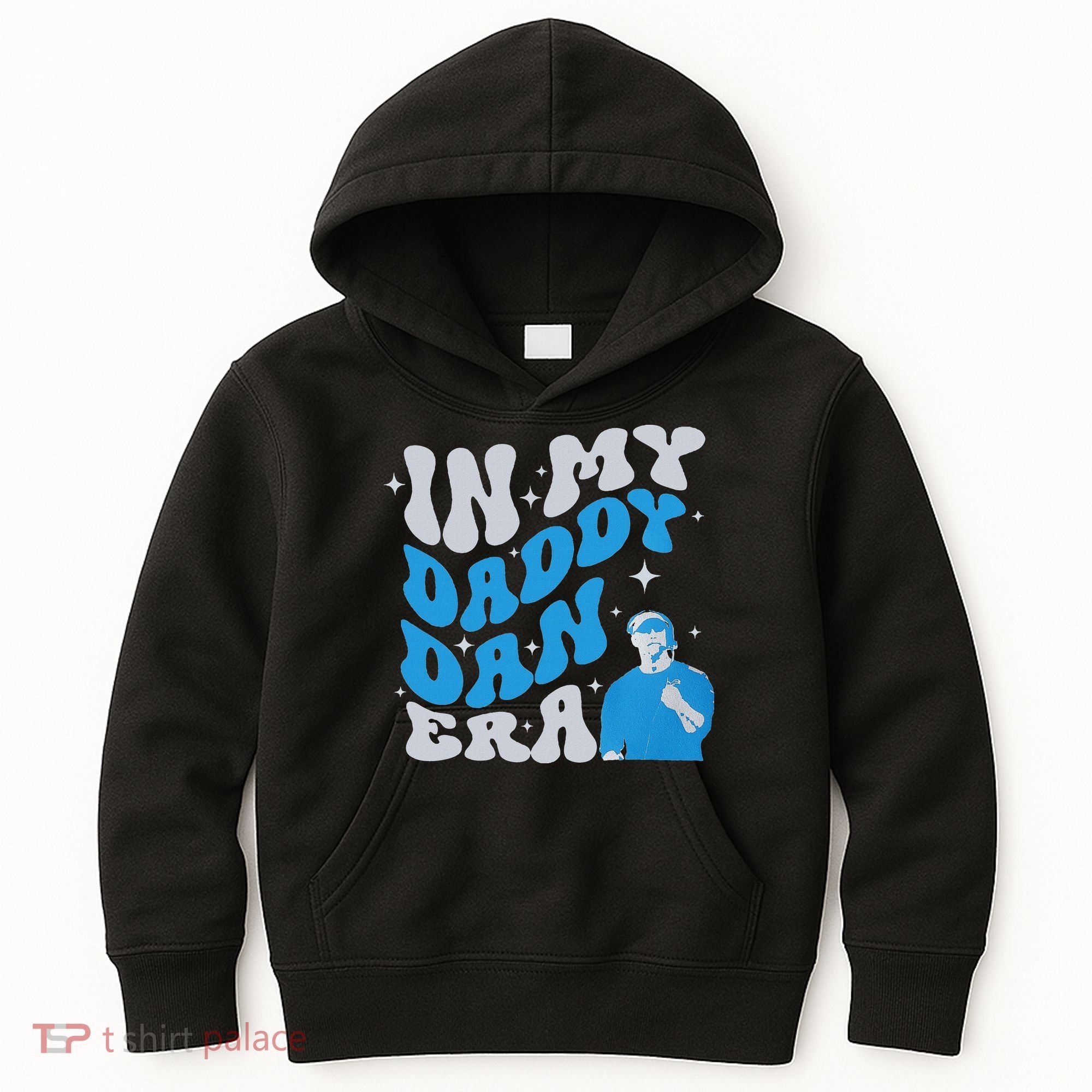 In My Daddy Dan Era Detroit Game Day Kids Hoodie