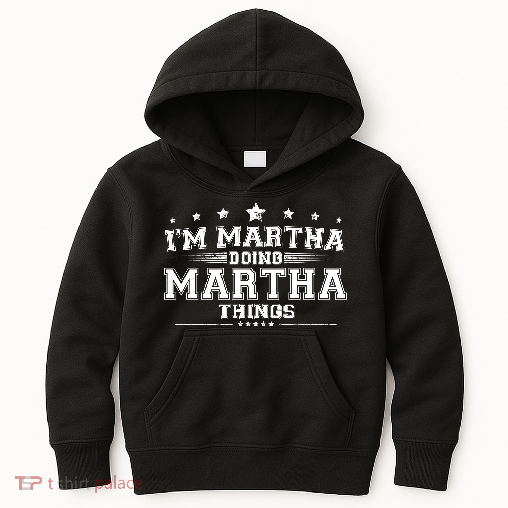 Im Martha Doing Martha Things Kids Hoodie