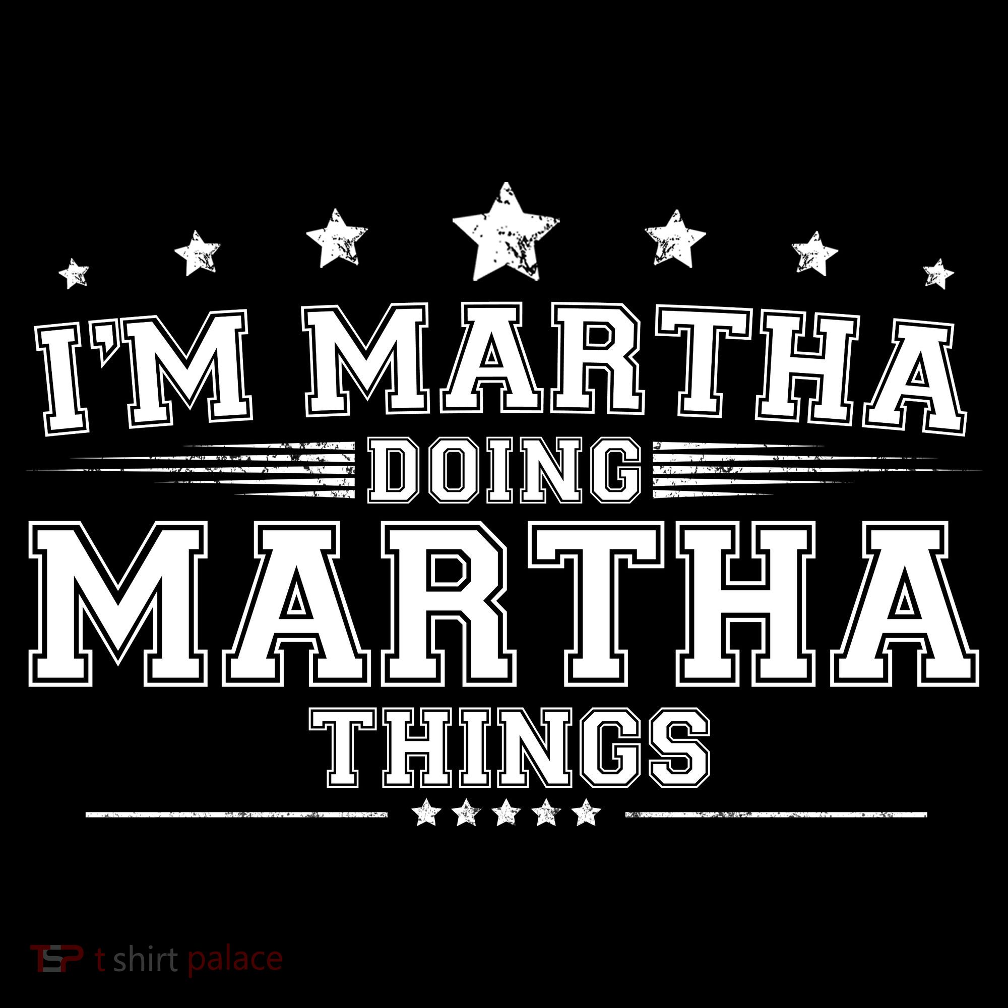 Im Martha Doing Martha Things Kids Hoodie