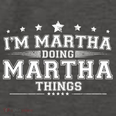 Im Martha Doing Martha Things Vector Backpack