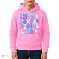 In My Double Digits Era 10 Year Old 10th Birthday Disco Kids Hoodie thumb 4