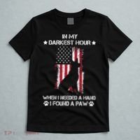 In My Darkest Hour When I Needed A Hand I Found A Paw T-Shirt thumb 5