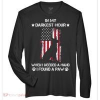 In My Darkest Hour When I Needed A Hand I Found A Paw Zone Performance Long-Sleeve T-Shirt thumb 0