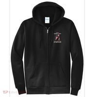 In My Darkest Hour When I Needed A Hand I Found A Paw Full Zip Hoodie thumb 0