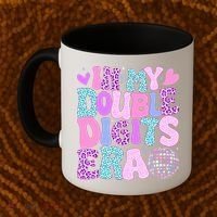 In My Double Digits Era Retro 10 Year Old 10th Birthday Coffee Mug thumb 2