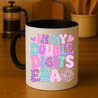 In My Double Digits Era Retro 10 Year Old 10th Birthday Coffee Mug thumb 4