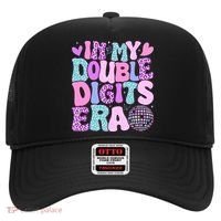 In My Double Digits Era Retro 10 Year Old 10th Birthday Hat thumb 0