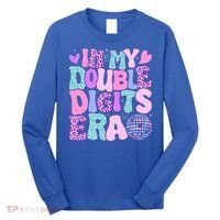 In My Double Digits Era Retro 10 Year Old 10th Birthday Long Sleeve Shirt thumb 0