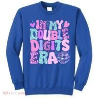 In My Double Digits Era Retro 10 Year Old 10th Birthday Sweatshirt thumb 0