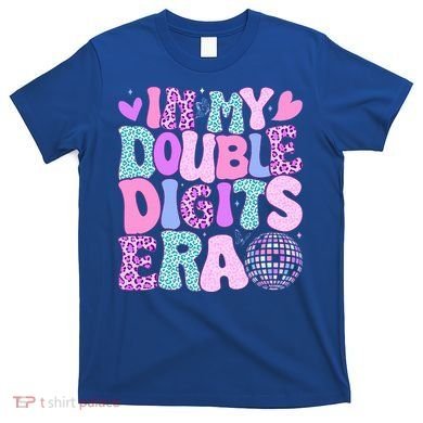 In My Double Digits Era Retro 10 Year Old 10th Birthday T-Shirt