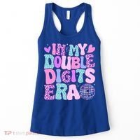 In My Double Digits Era Retro 10 Year Old 10th Birthday Women's Tank Top thumb 0