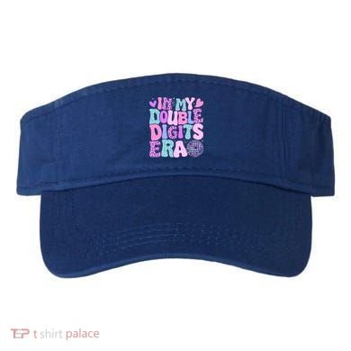 In My Double Digits Era Retro 10 Year Old 10th Birthday Visor