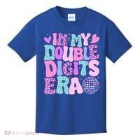 In My Double Digits Era Retro 10 Year Old 10th Birthday Kids T-Shirt thumb 0