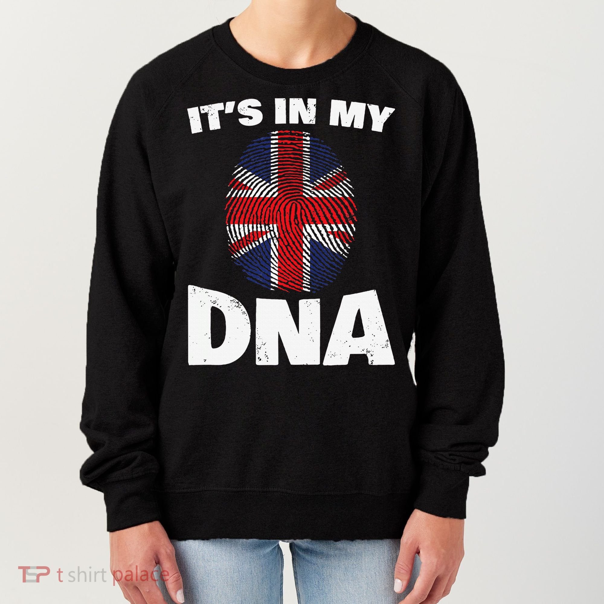 It's My DNA UK Union Jack United Kingdom England Women's Sweatshirt