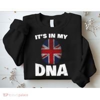 It's My DNA UK Union Jack United Kingdom England Sweatshirt thumb 2