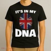 It's My DNA UK Union Jack United Kingdom England T-Shirt thumb 3