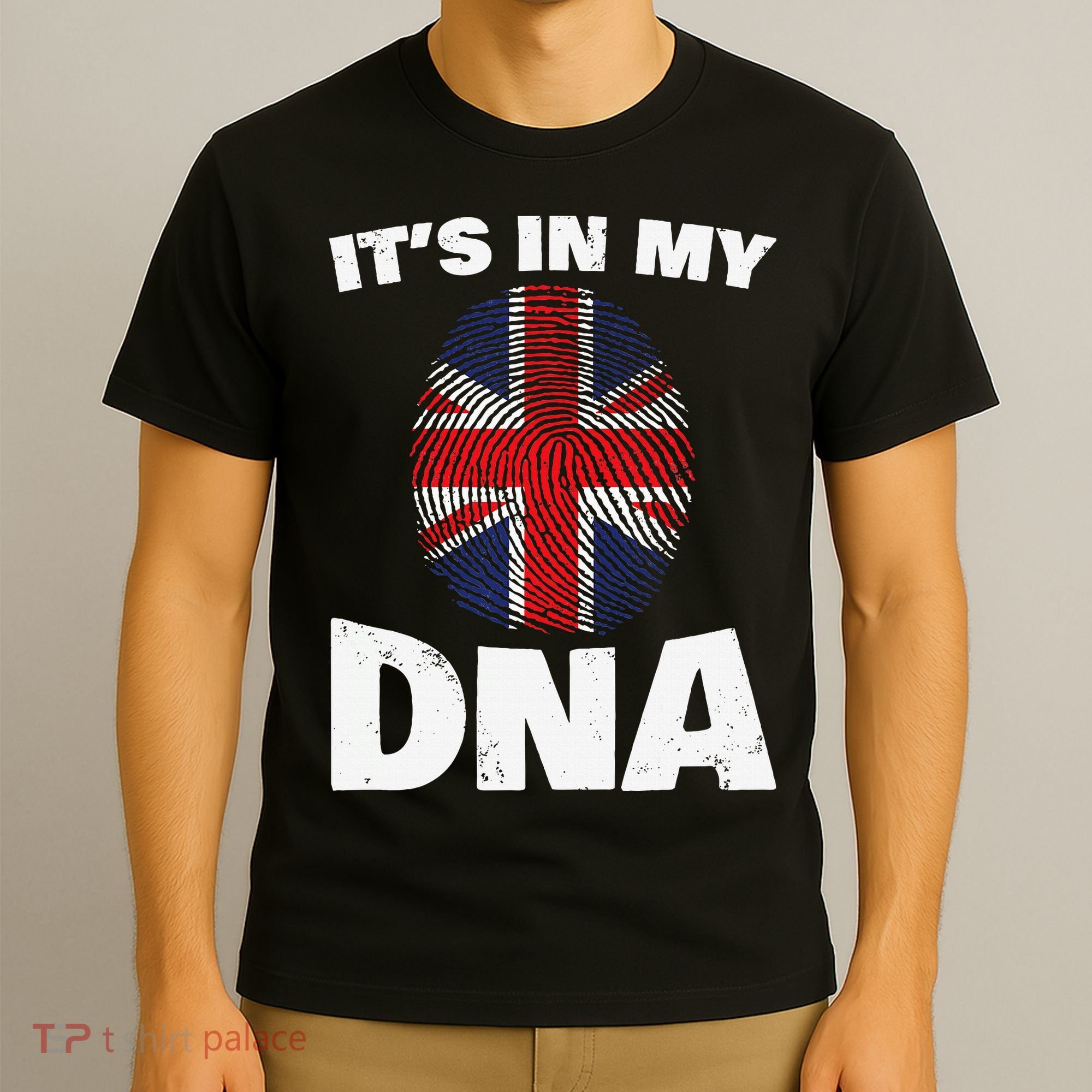 It's My DNA UK Union Jack United Kingdom England T-Shirt