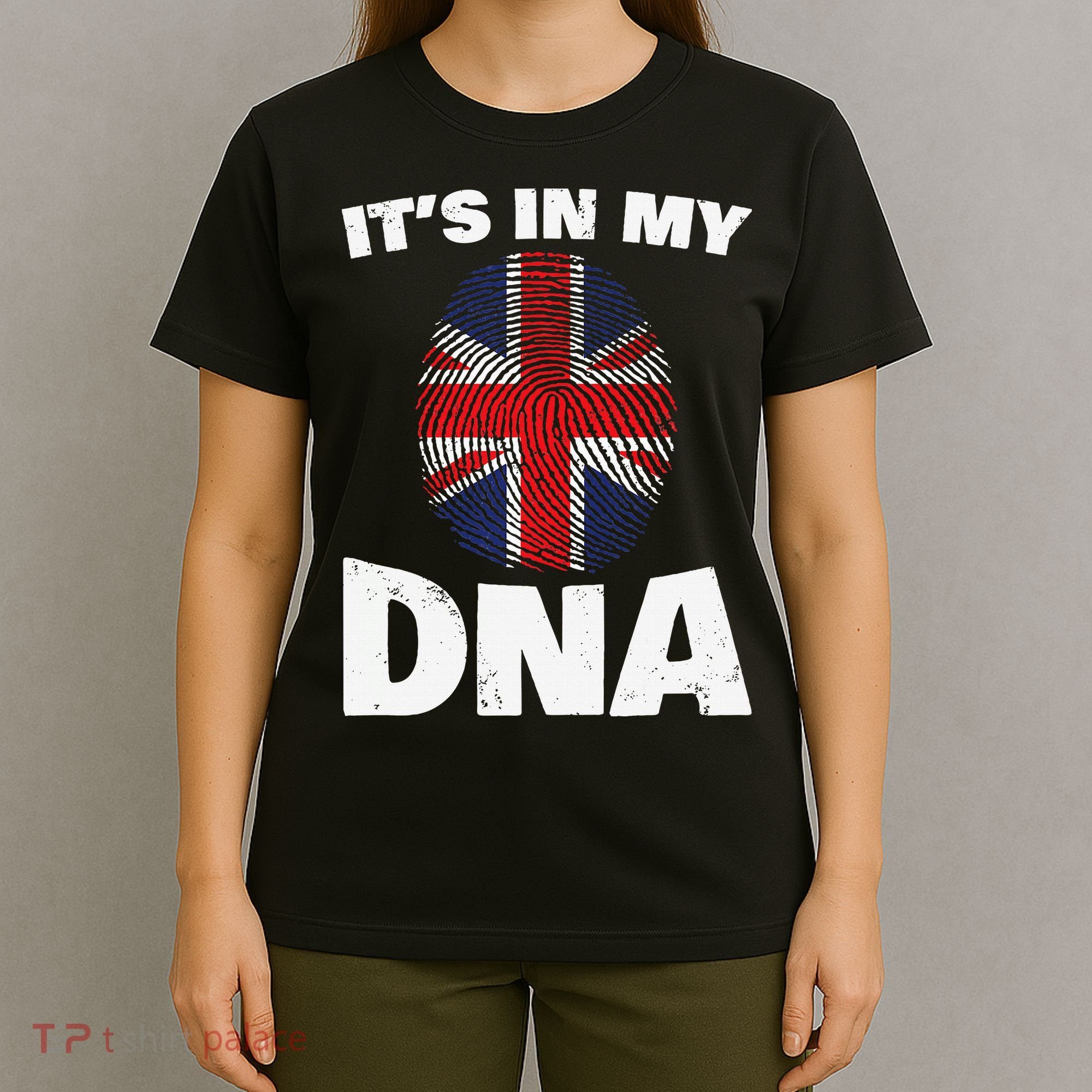 It's My DNA UK Union Jack United Kingdom England T-Shirt