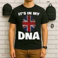 It's My DNA UK Union Jack United Kingdom England T-Shirt thumb 6