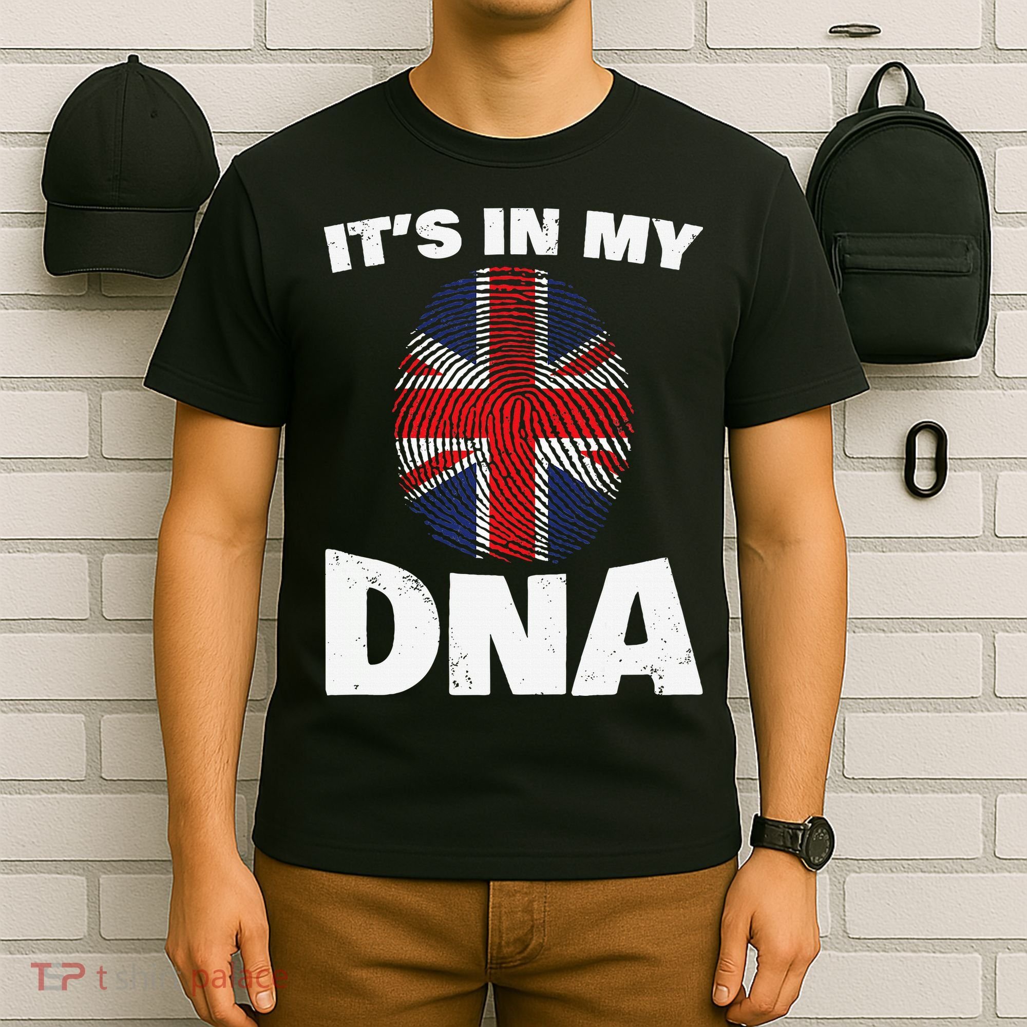 It's My DNA UK Union Jack United Kingdom England T-Shirt