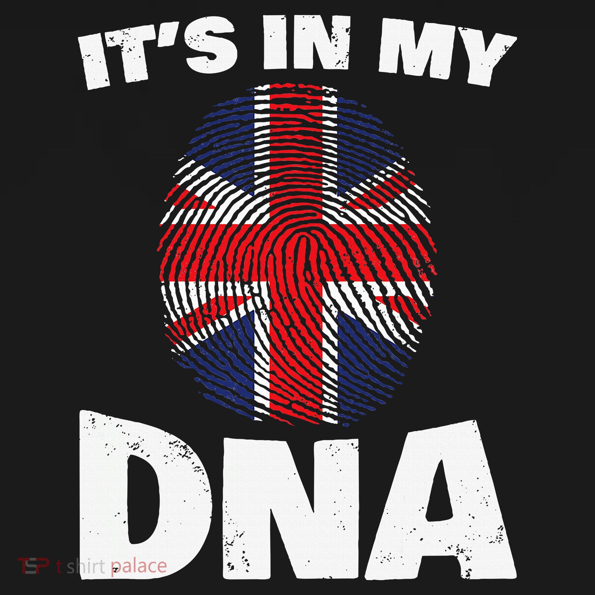 It's My DNA UK Union Jack United Kingdom England T-Shirt