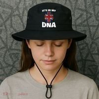 It's My DNA UK Union Jack United Kingdom England Bucket Hat thumb 3