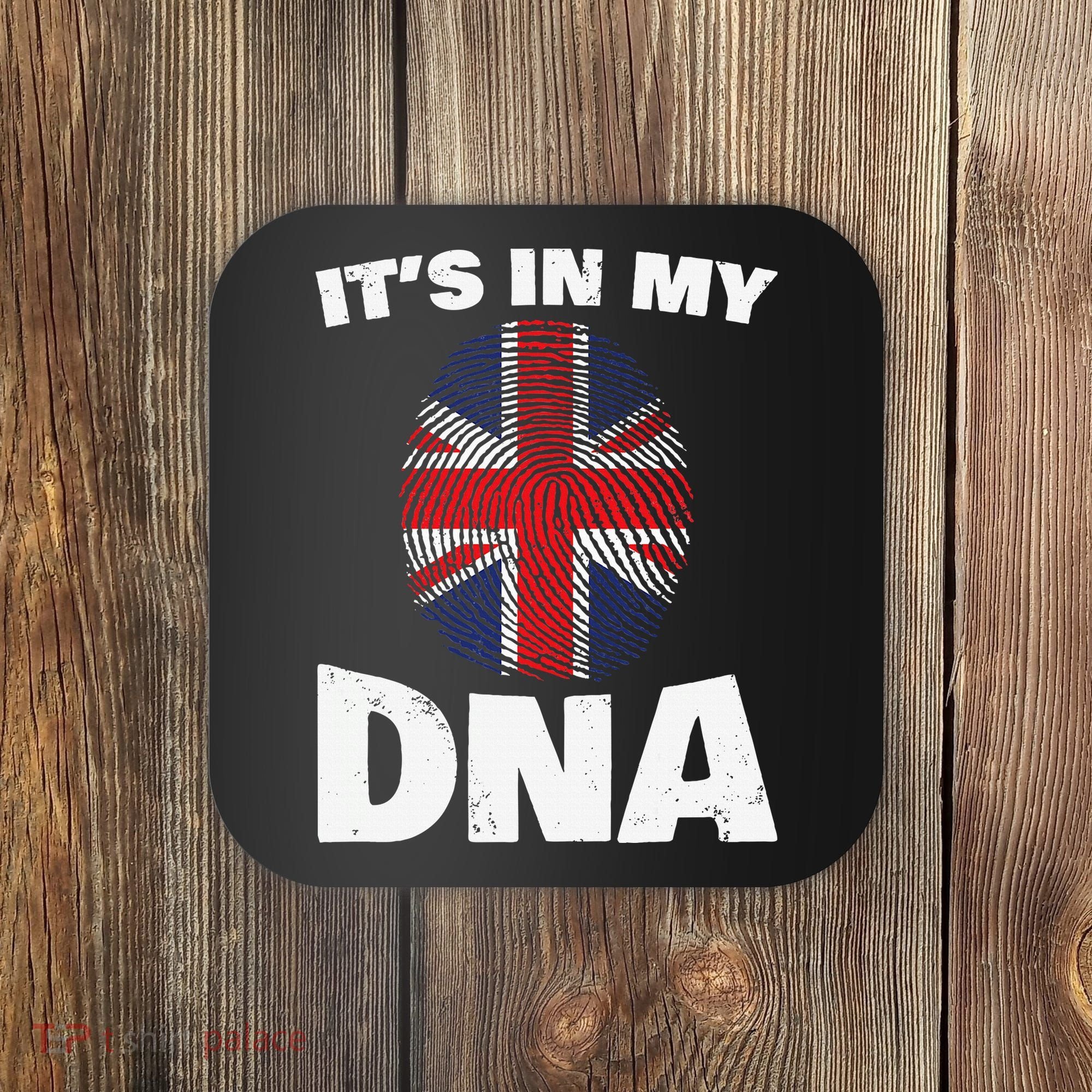 It's My DNA UK Union Jack United Kingdom England Coaster